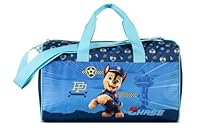 Paw Patrol Kinder Jungen Mädchen Sporttasche mit tollem Chase Motiv (698) mit großen Hauptfach, Volumen 17 L, 38 x 22 x 20 cm, Navy blau