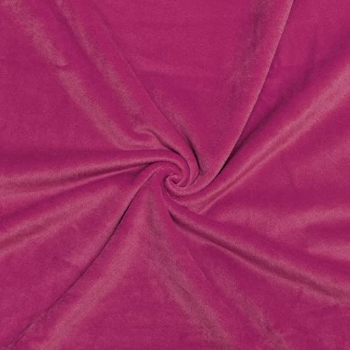 Home Soft Things Super Soft Reading Pillow Cover With Arms And Pockets (Cover Only, Need Shredded Stuffings), 18" H Removable Armrest Back Support Lounger Backrest Bed Rest Pillow Cover, Fucia Rose #TOP4