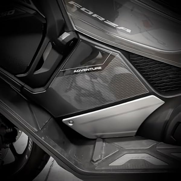 Az Graphishop plastikowe naklejki pod siodło kompatybilne z Honda Forza 750 2025 Ochrona przed uderzeniami i zadrapaniami akcesoria motocyklowe Made in Italy GP-FORZA-005