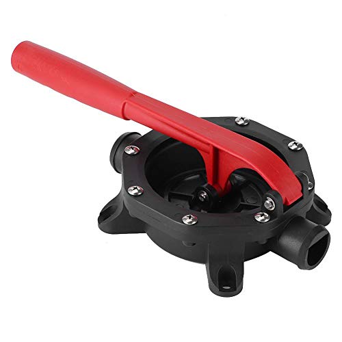 Qiilu Manual Diaphragm Pump,Plastic Handle Marine Manual Diaphragm Hand Bilge for Boat Yacht SFDHP-G720-01 - Image 3