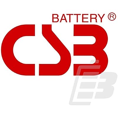 CSB HR1234WF2-12 Volt/9 Amp Hour (34 Watts) Sealed Lead Acid Battery with 0.250 in. Fast-on Terminals - 6 Pack