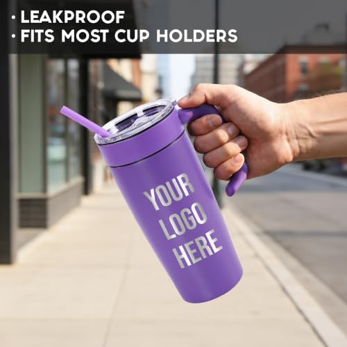 Image of Custom Logo 20 oz Classic Tumbler, Personalized Business Gift