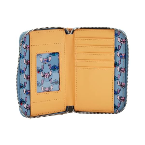 Loungefly Lilo and Stitch Snow Cone Date Night Wallet, Mehrfarbig, Bifold, Einheitsgröße – Bild 4