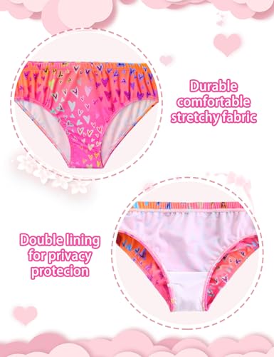 Image of Girls Rash Guard Swimsuit Two Pieces Adorable Swimswear Quick Dry Bathing Suit Long Sleeve