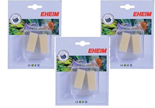 Eheim Aquarium-Filterkartusche für Skim 350, insgesamt 3 Packungen mit je 2 Stück