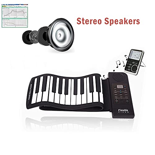 Roll Up Piano, Portable 61 touches en silicone souple électronique Piano flexible Clavier de musique numérique… - Les Beatles, Paul McCartney, John Lennon, RIngo Starr, George Harrison Roll Up Piano, Portable 61 touches en silicone souple électronique Piano flexible Clavier de musique numérique… – Image 6