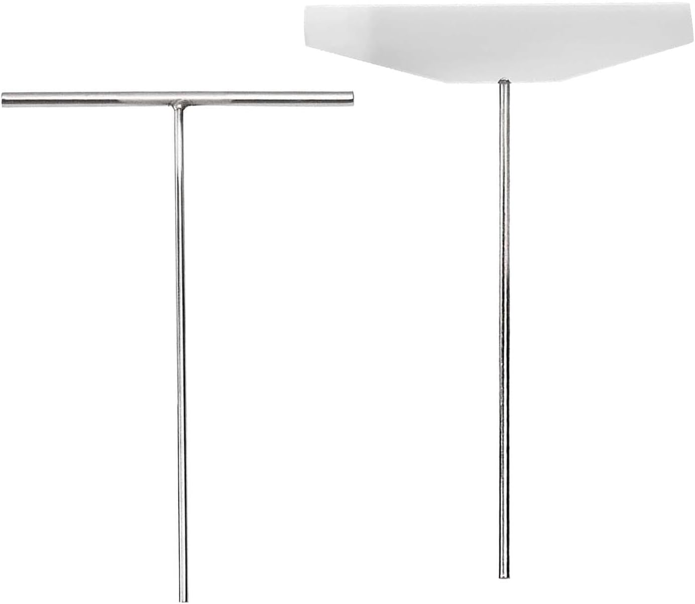 Crepe Spreader and Spatula Kit Utensil T Shaped for Trip Camping Dining Room 13cm Width Turner