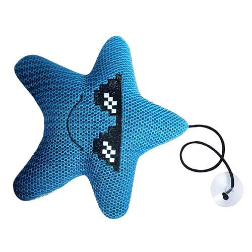 Shurhome Absorbente de espuma con forma de pez marino para piscina, para bañeras, protege las superficies de los arañazos y absorbe la espuma para