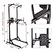 KARMAS PRODUCT Power Tower Adjustable Height Standing Pull Up Bar Dip Station for Home Gym Heavy Duty with Jump Rope Holds Up to 660LBS
