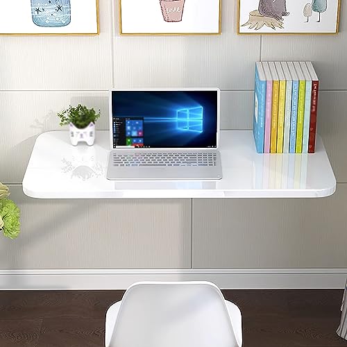 Bureau mural pliable pour libérer de l'espace table rabattable mur