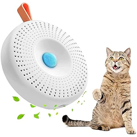 Cat Litter Deodorizer, Smart Pet Litter Box Odor Eliminator, Deodorization Rate 80% Rechargeable Dust-Free Cat Litter Smell Eliminator for Litter Boxes, Bathroom and Kitchen Cover