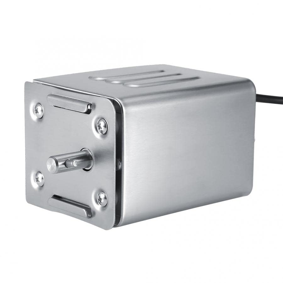 Davitu DC Motor - BBQ Roaster Motor 50-70KGF Stainless Steel BBQ Rotisserie Motor Electric Roaster Barbecue Motor - (Voltage(V): EU Plug)