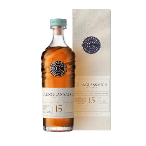 Glenglassaugh 15 Jahre - Geschenkempfehlung mit Verpackung - 0.7L/ 46% Vol.