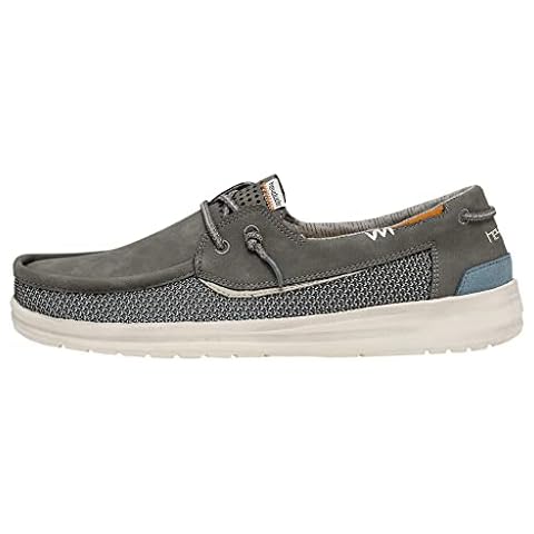 Hey Dude Welsh Grip Zapatos Planos de Hombre con Cordones en Gris T.40 Cover
