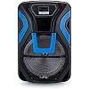 beFree Sound 15 Inch Rechargable Bluetooth PA Speaker System With SD/FM/USB