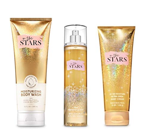 In The STARS - Moisturizing Body Wash, Fine Fragrance Mist and Ultra Shea Body Cream - 3 pc - Gift Set