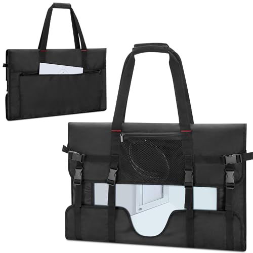 Trunab Portable Travel Bag Compatible with Starlink Gen 3, Large Pocket for Router, Adapter, Cables, Fits for Camping, Outdoor, RV Trip