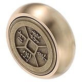 Cabilock Messing Briefbeschwerer Rund Massiver Kalligrafie Schreibtischbeschwerer Dekoratives Feng Shui Accessoire für Büro und Zeichnung