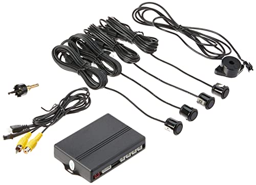 Sensor de Estacionamento Orbe Universal 4 Pontos com Buzzer sem Display Preto B085-Preto