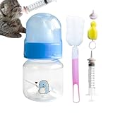 Kitten Bottles for Nursing Kitten Bottles Milk Feeder Kitten Feeder Pet Nursing Bottle with Silicone Nipple, Kitten Bottle Feeding Kit