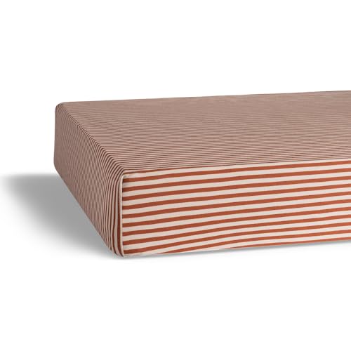 Image of Parker Baby Soft & Durable Fitted Baby Crib Sheets | Snug Fit for Standard Crib Mattresses | Machine Washable, Fade-Resistant & Modern Nursery Designs
