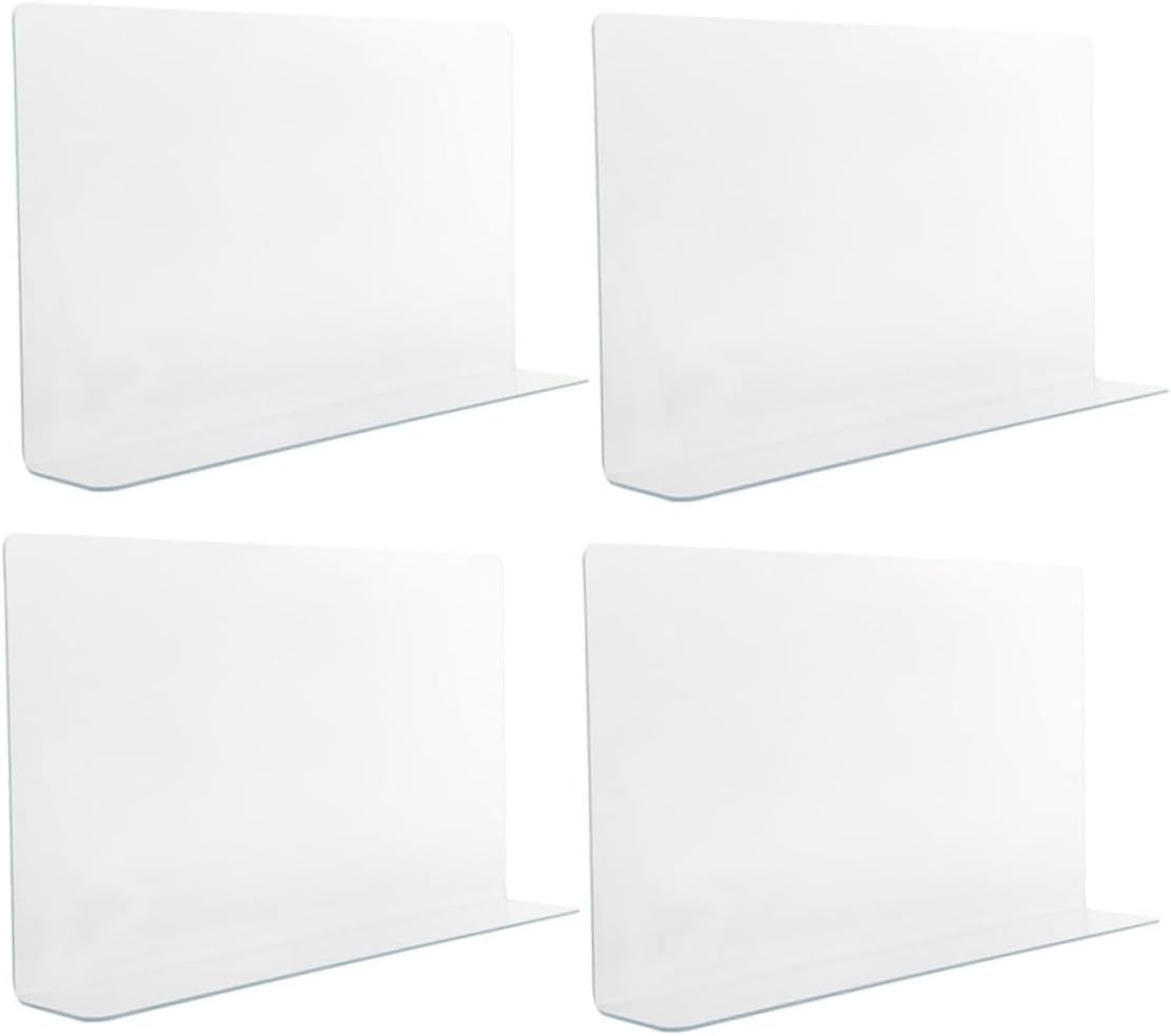 8pcs Bathtub Splash Guard Material Shower Corner Water Barrier Easy Install Bath Tub Splash Guard