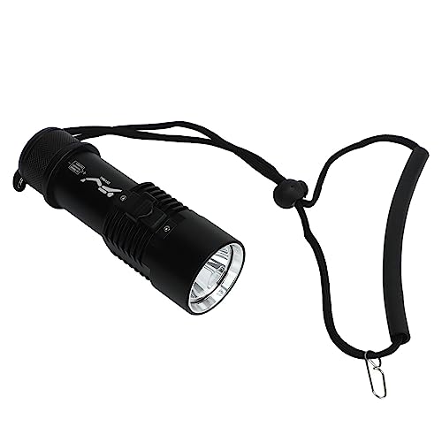 Linterna de buceo super brillante 1500LM de aluminio resistente 4