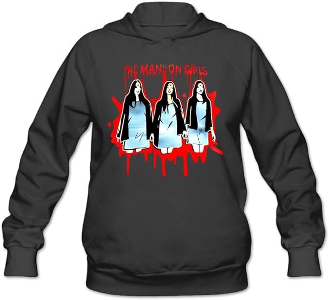 The Manson Girls Funny Women's Hooded Sweatshirt