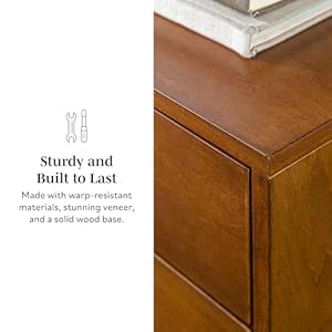 Walker Edison Mid Century Modern Wood Kitchen Buffet Sideboard Entryway Serving Storage Cabinet Doors Dining Room Console 70 Inch Walnut