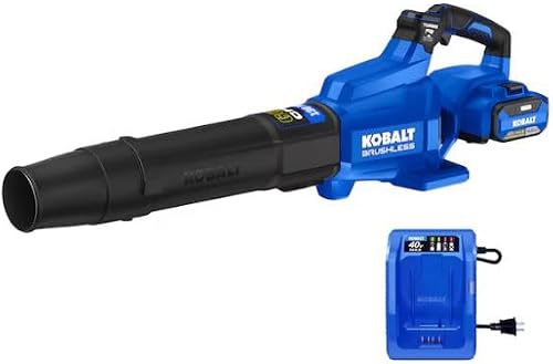K.balt 40-Volt 600-CFM 130-MPH Battery Handheld Leaf Blower 4 Ah Battery Included Charger Included