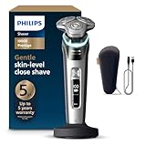 Philips Sonicare 3100 vs 5100 Electric Toothbrush 18 Philips Shaver i9000 Prestige, Wet & Dry Electric Shaver, Dark Slate Nova, with Skin IQ Technology, Triple Lift & Cut System, 360 Rotating Dual SteelPrecision Blades, Model XP9204/10