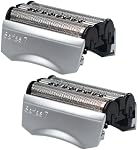 Tête de remplacement 70S pour rasoir électrique Braun Série 7, Têtes de remplacement de rasoir compatibles avec les rasoirs Braun Série 7 720cc, 730cc, 735s, 750cc, 760cc, 790cc, 795cc, Paquet de 2