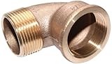 in R1 1/4 x Rp1 1/4 Rotguss Viega 264109 Winkel 90 Grad Modell 3092 Rotguss, Aussengewinde x Innengewinde 1 1/4 Zoll