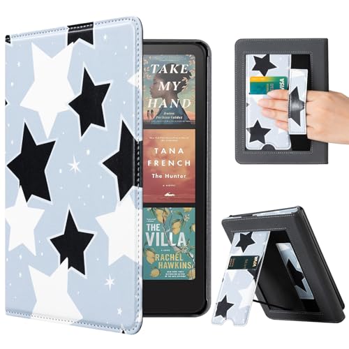 Image of CoBak Case with Stand for Ebook Readers - Durable PU Leather Cover with Auto Sleep Wake, Card Slot, Hand Strap Feature Kindle Paperwhite case