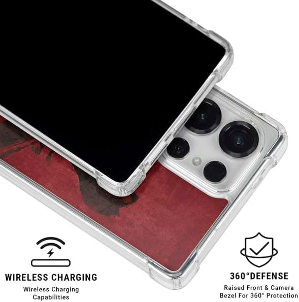 Skinit Clear Phone Case Compatible with Galaxy S26 Ultra - Zombie X Design