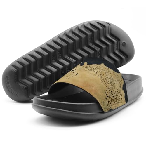 Popfunk Game of Thrones Westeros Map Unisex Adult Slides Sandals Officially Licensed Hypd Slydr Switch™4