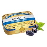 Grether's Pastilles Blackcurrant 110g - Lozenges