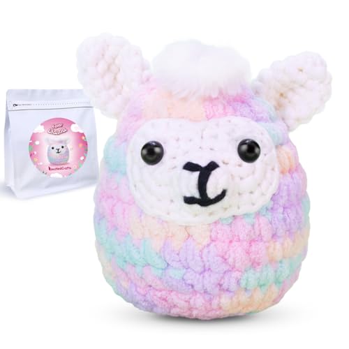 NestledCrafts Amigurumi Crochet Kit for Beginners...