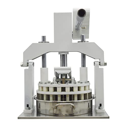 BANFLUXION 40PCS Manual Dough Dividing Machine with 2 Trays 0.95oz-5.08oz (27g-144g) Table Top Manual Dough Divider Bakery Dough Cutter Machine