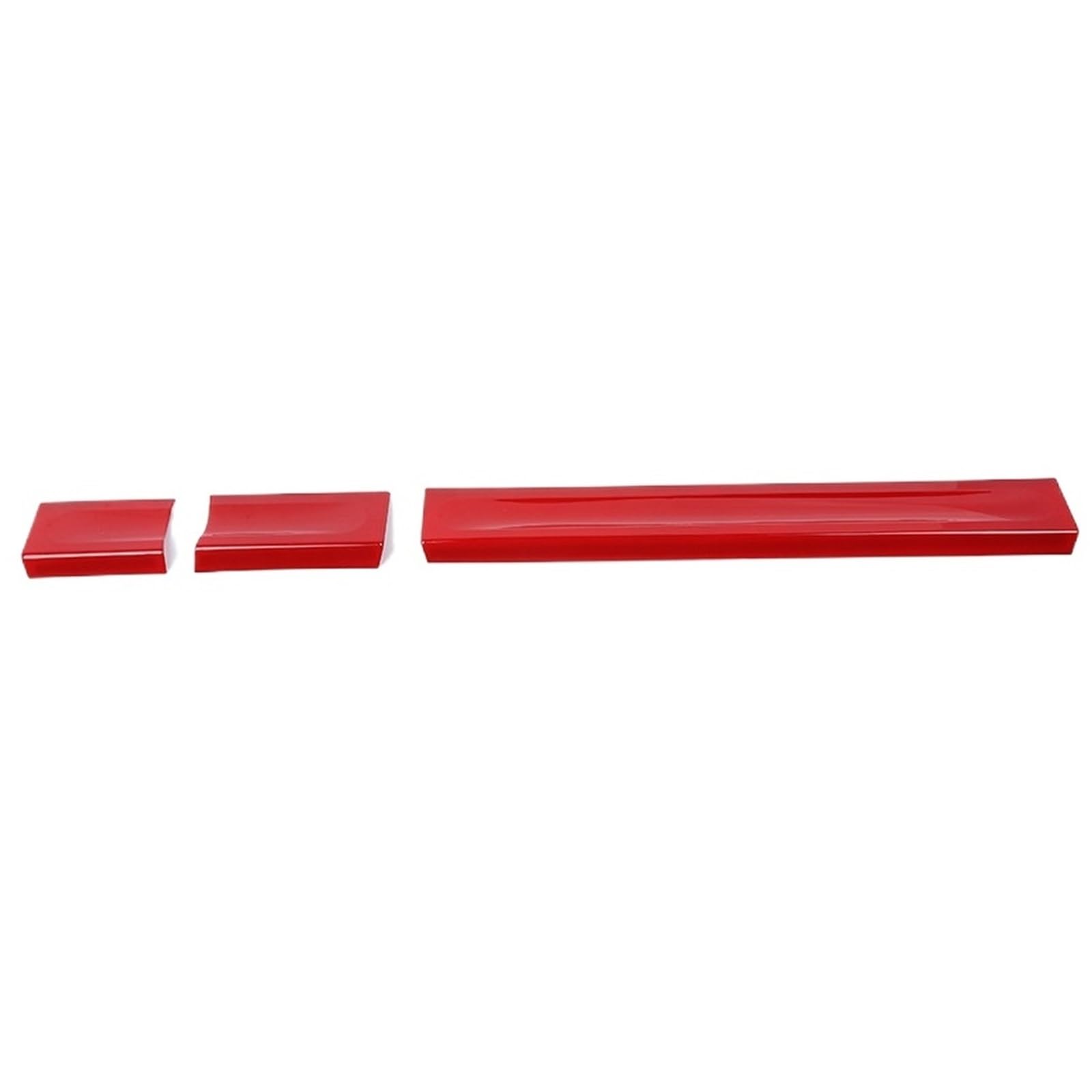 Konsola Środkowa Pasuje do Dodge'a Pasuje do Nitro 2007-2012 Deska rozdzielcza samochodu Konsola środkowa Paski dekoracyjne Wykończenie Stylizacja wnętrza(ABS 3PCS)