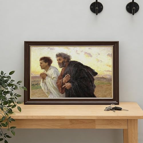 Impression sur toile disciples Peter John courant tombe décoration murale bureau