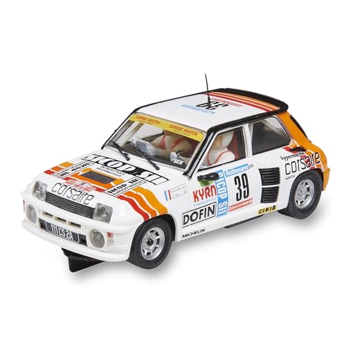 SCALEXTRIC - Véhicule de Course Original - Voiture Slot - Échelle 1:32 (Renault 5 Turbo - Tour de Corse '84)