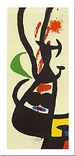 Le Chef Des Equipages by Joan Miro 39 X 20 Art Print Poster