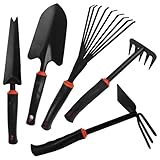 FR 5 Pcs Set Weed Puller Tool, Manual Weed Puller Tool, Crevice Weeder