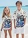 THE PIRATE KING Funny Pirate Octopus Hawaiian Shirt Boys Retro Beach Casual Short Sleeve Button Down Shirt for 5-14 Years