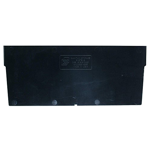 Quantum DSB809/810/816 Storage Bin Divider Accessory | Tool Container Separator Fits with QSB809, QSB810, QSB816 Bins for Industrial Warehouse Hardware Factory School | Black, Plastic (Pack of 50) image 2
