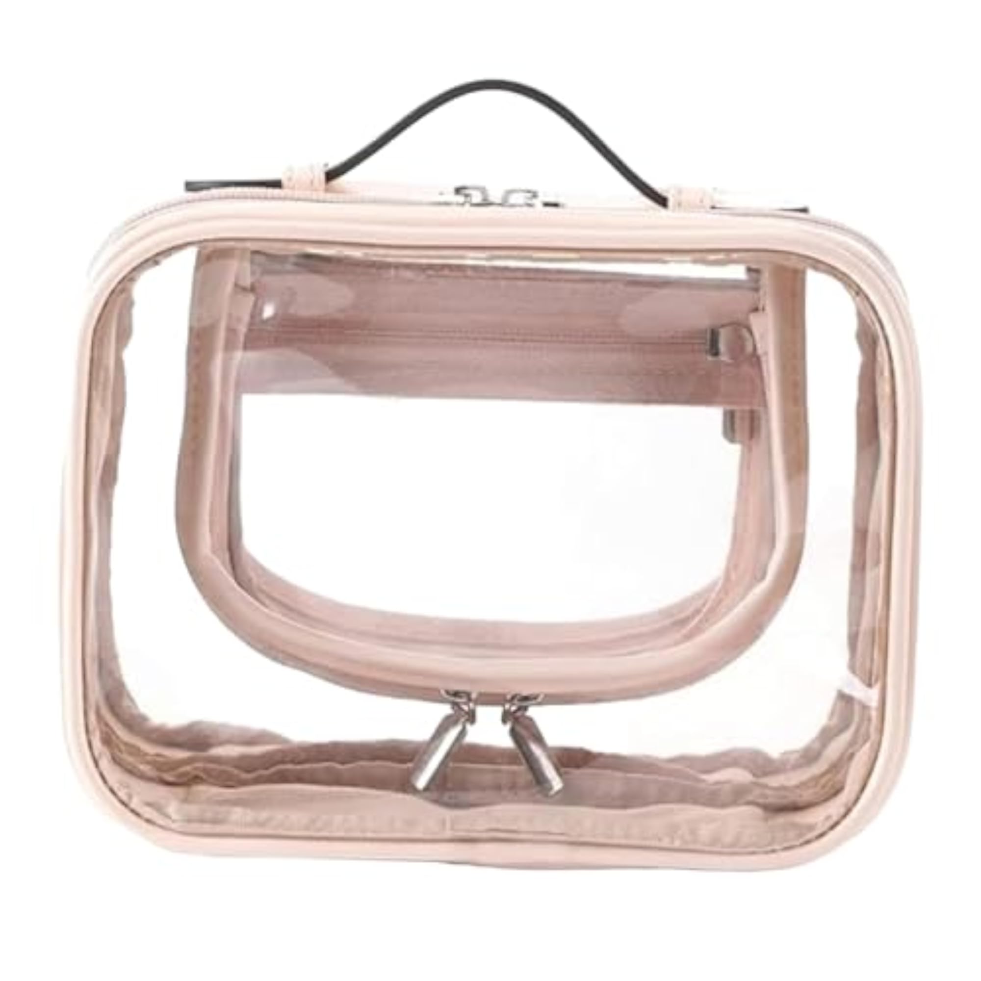 Clear Cosmetic Bag PVC Travel Toiletry Bag, Gift for Her