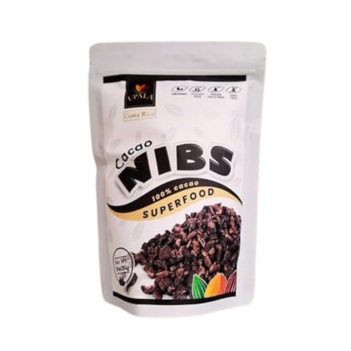 UPALA Organic Cacao Nibs, 100% Criollo Cacao, Gluten-Free Superfo...