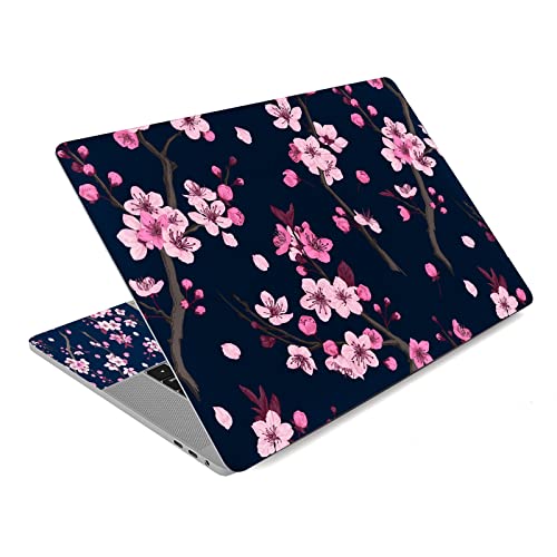 Calcomanía para portátil universal de 12 a 15.6 pulgadas en vinilo rosa ciruela recortable