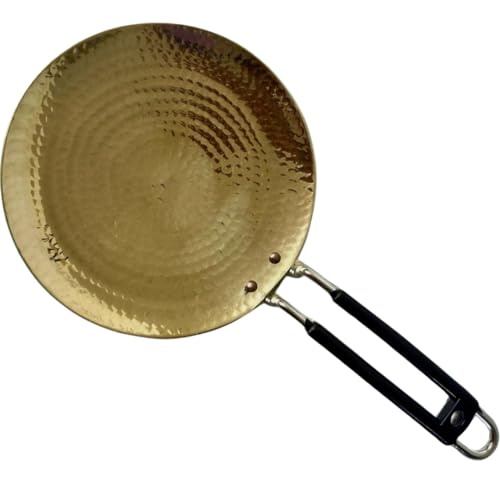 Radhna Traditional Indian Stainless Steel Round Pav Bhaji Tawa 24